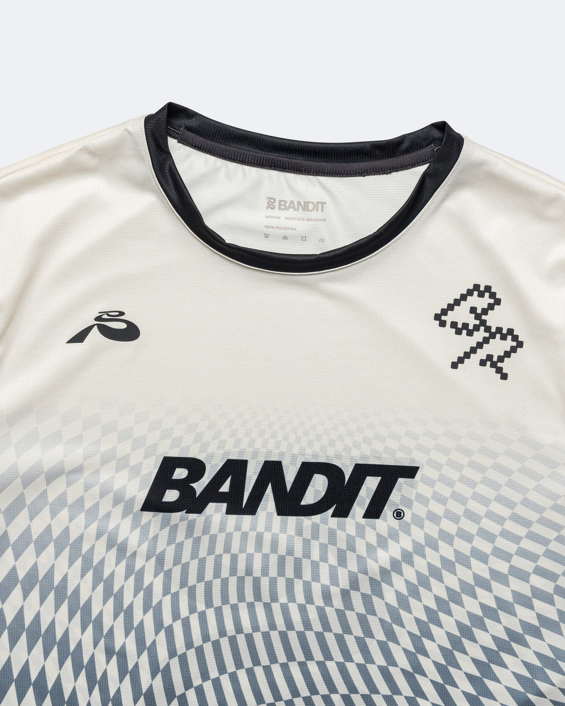 Bandit Running - Drift Mosaic Performance Tee - Chalk - Up There Athletics