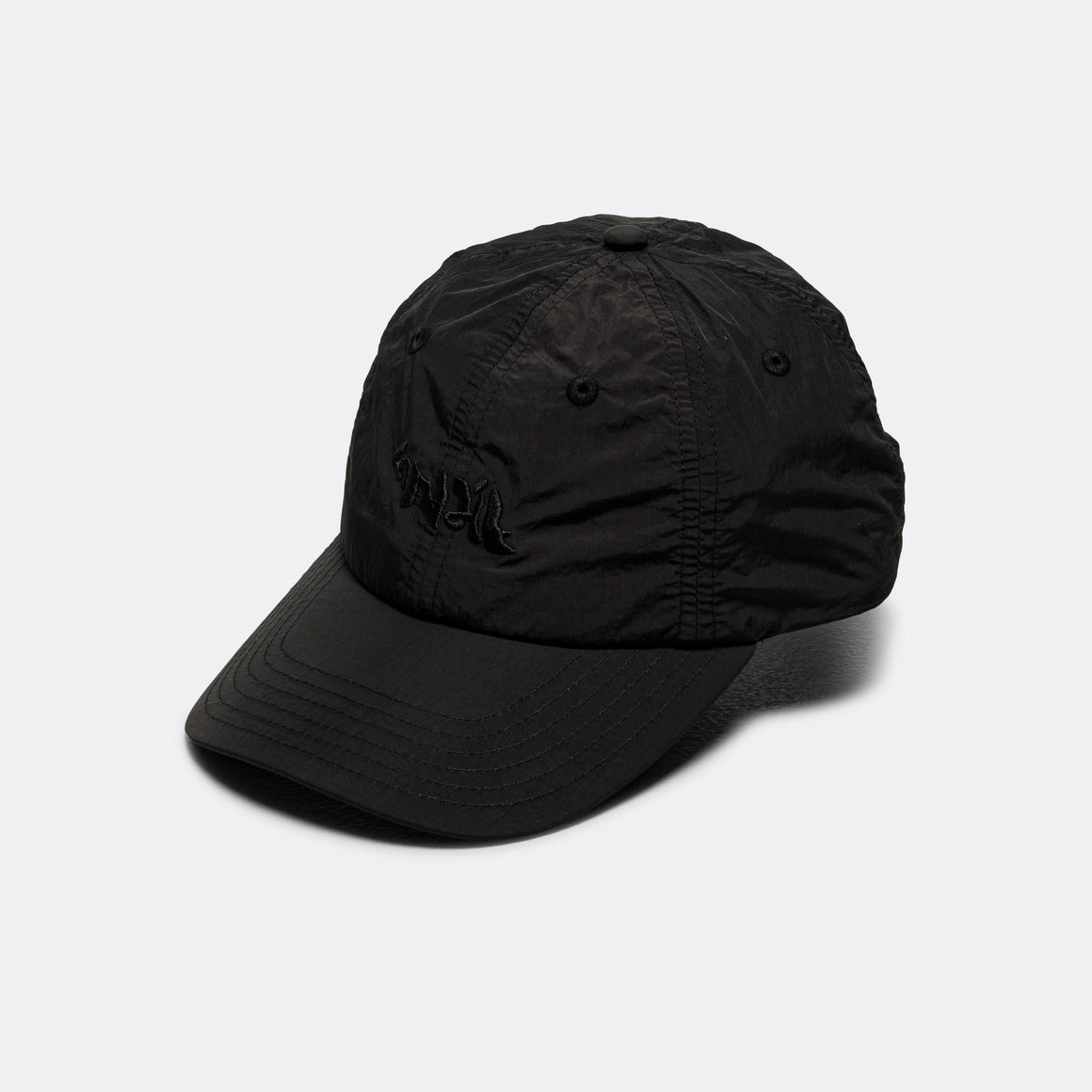 Bandit Running - Embroidered Bandit Nylon Dad Hat - Black - Up There Athletics