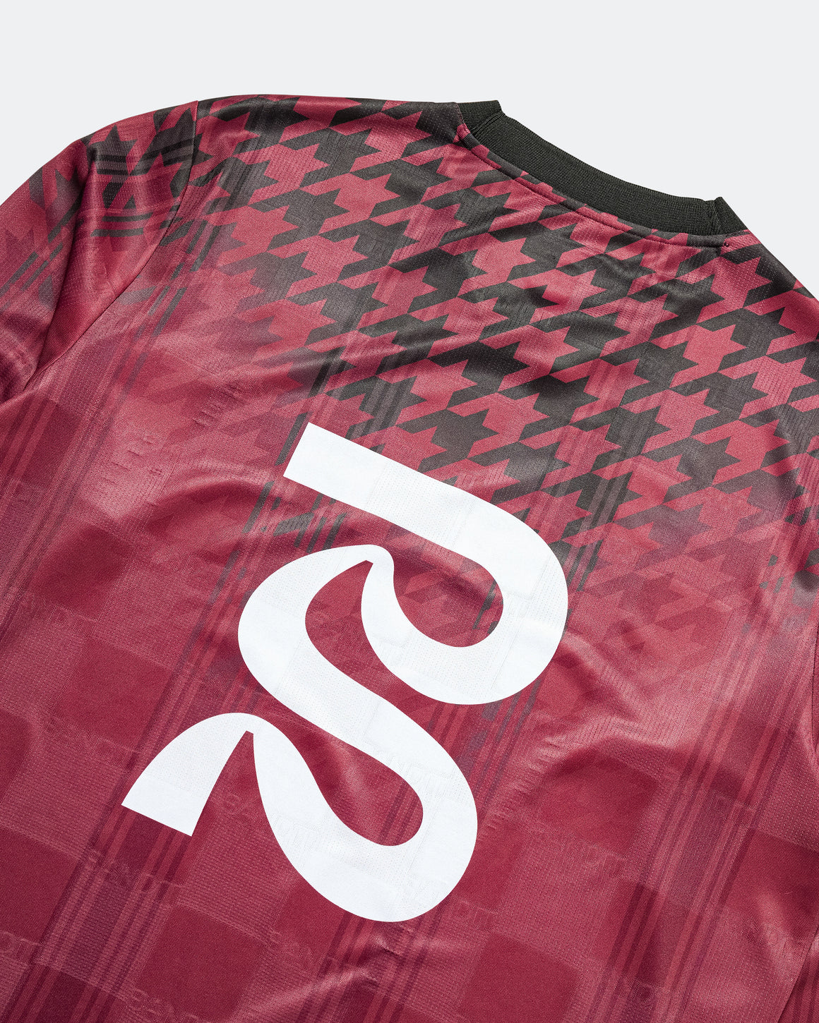Bandit Running - Jacquard Footy Run Long Sleeve - Fig Print - Up There Athletics