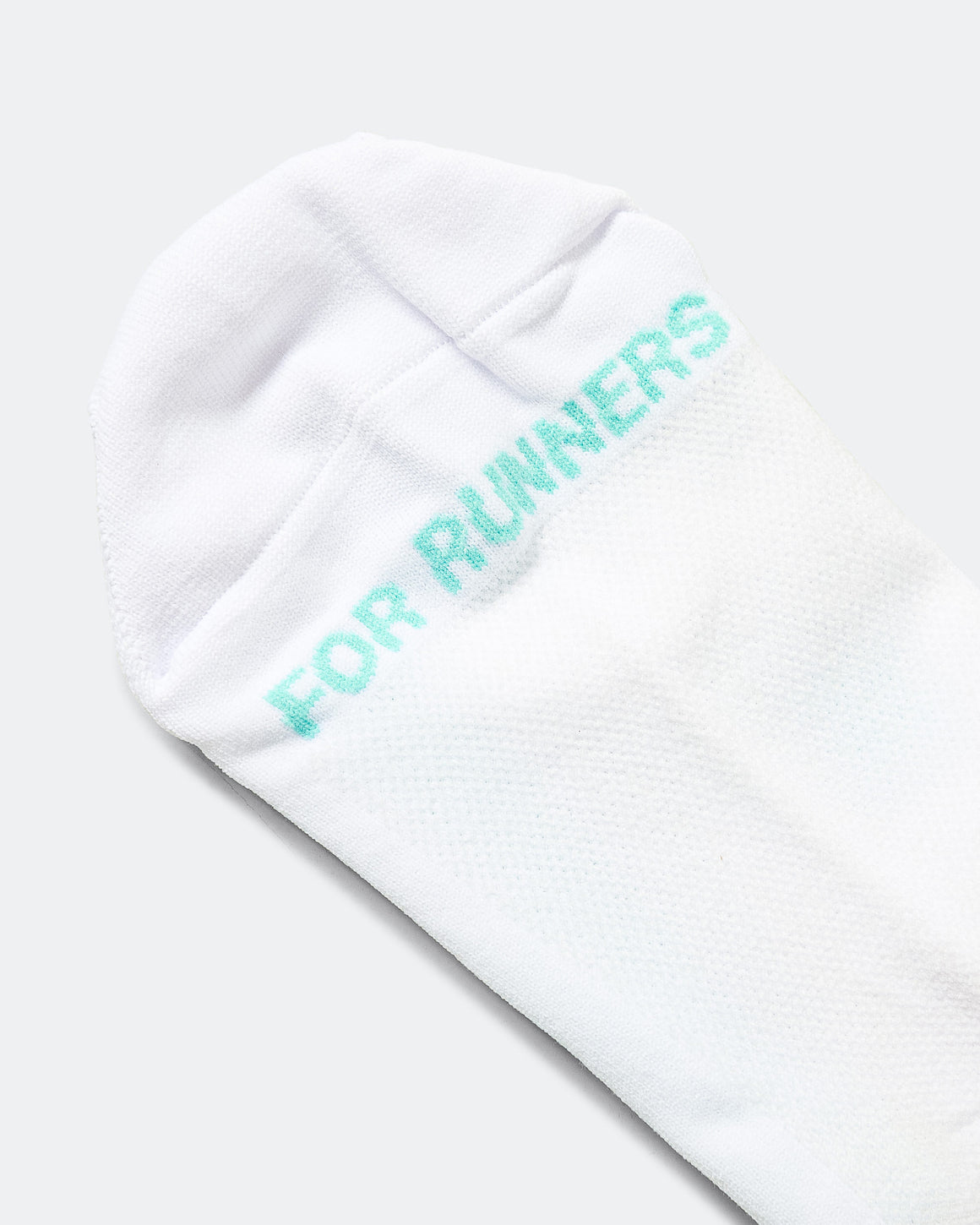 Bandit Running - Grid Knit Run Socks 2 Pack - White/Vintage Blue - Up There Athletics