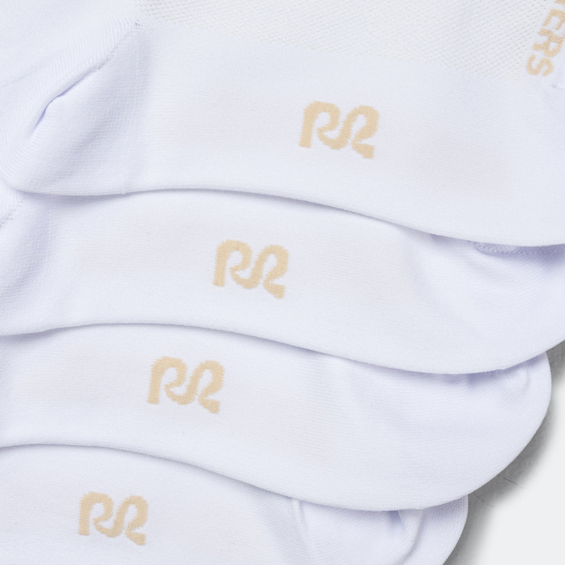 Bandit Running - Lite Run Socks 2 Pack - White/Cocoa - Up There Athletics