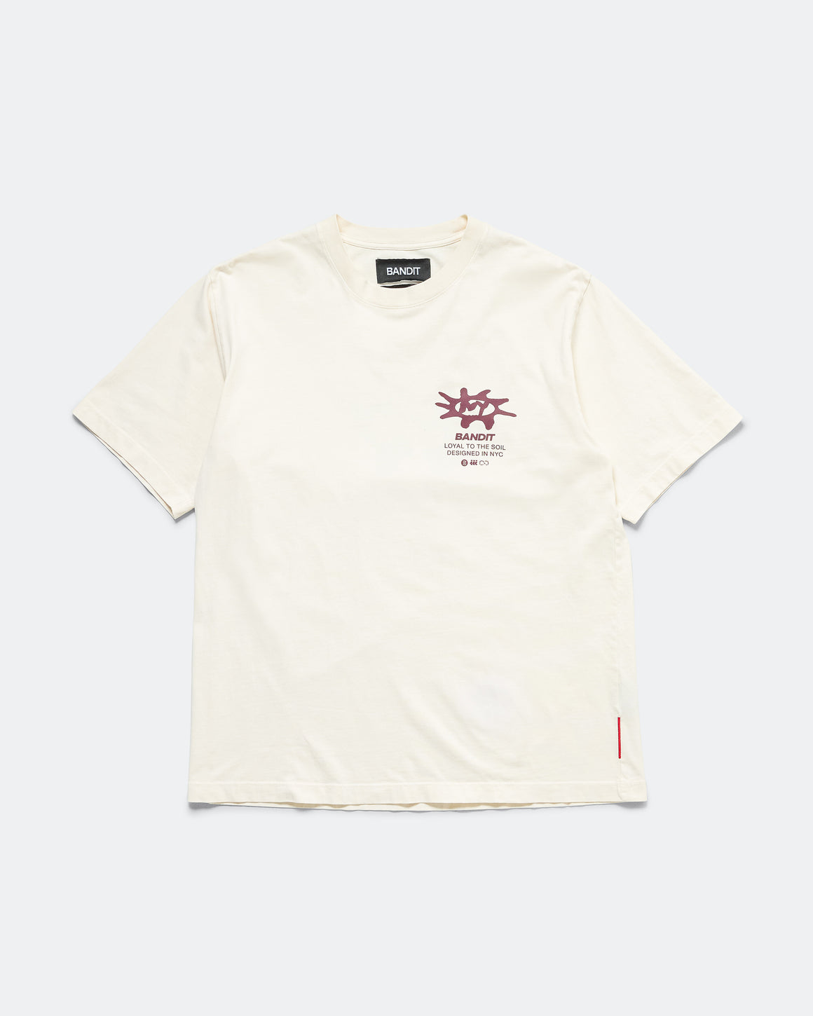 Bandit Running - Loyalty to the Soil Cotton Tee - Cream - Up There Athletics