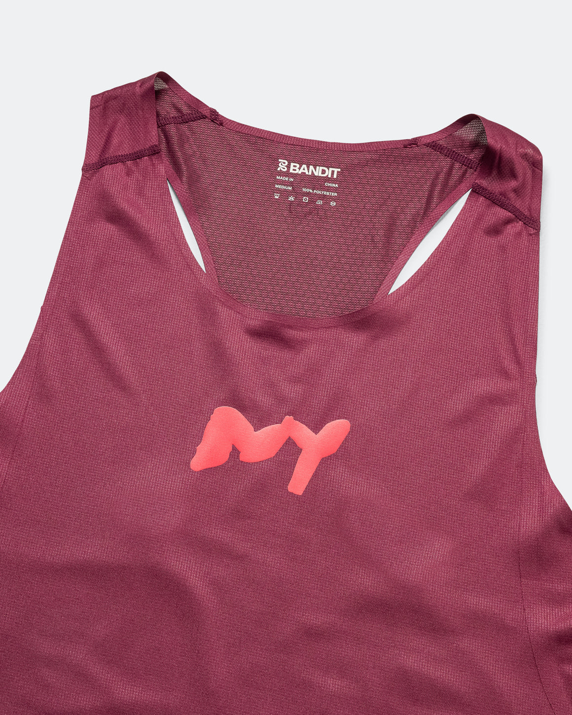 Bandit Running - Mens Drift Graphene Racing Singlet - Fig - Up There Athletics