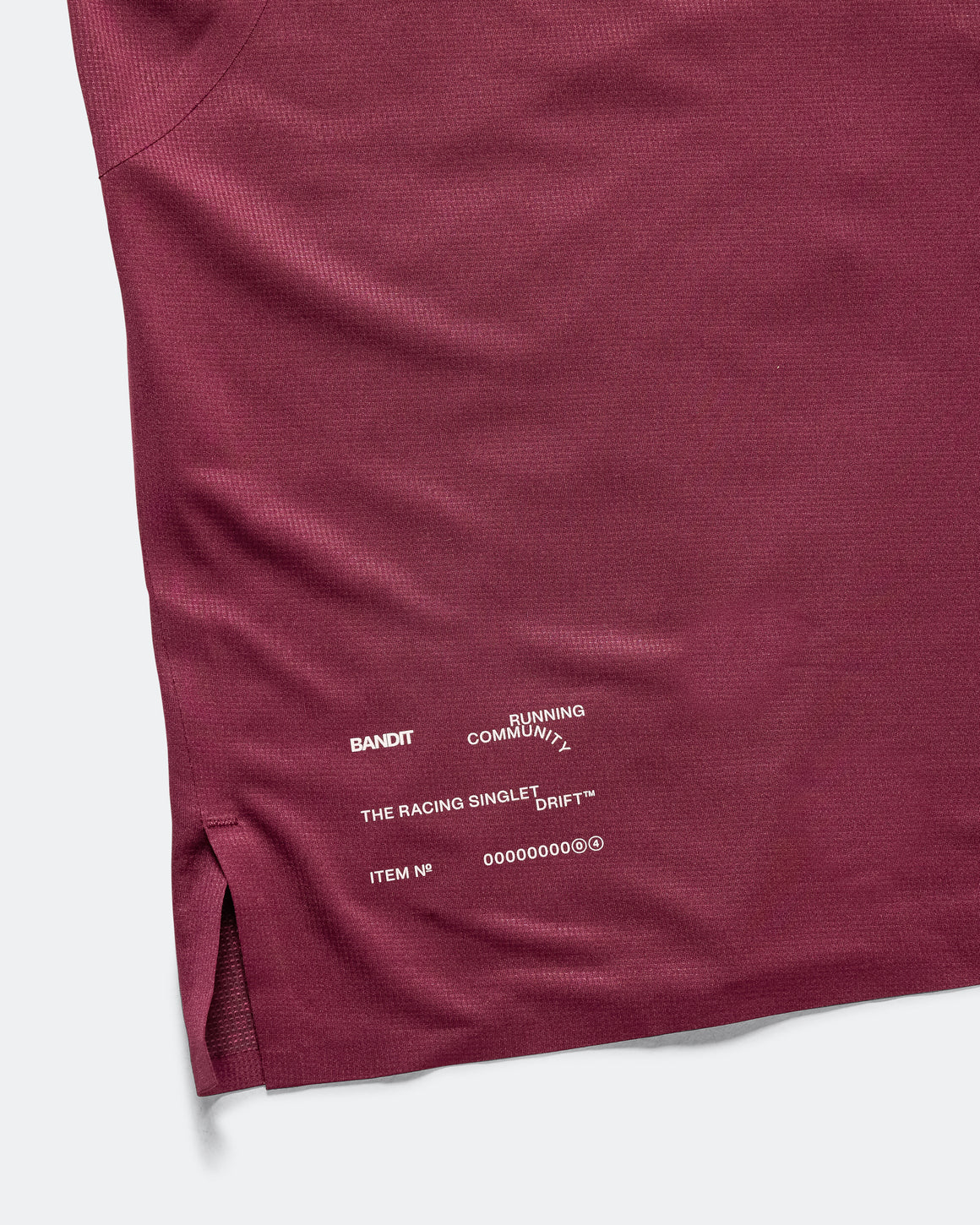 Bandit Running - Mens Drift Graphene Racing Singlet - Fig - Up There Athletics
