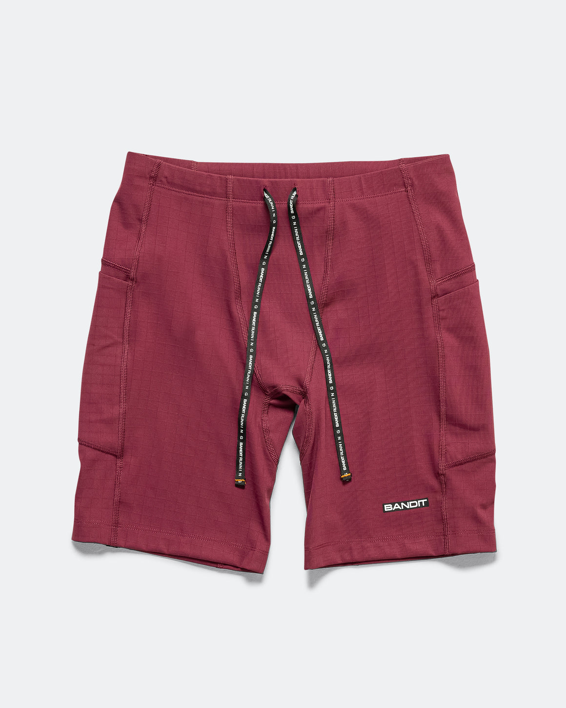 Bandit Running - Mens Gridlock 7in Pocket Half Tights - Fig - Up There Athletics