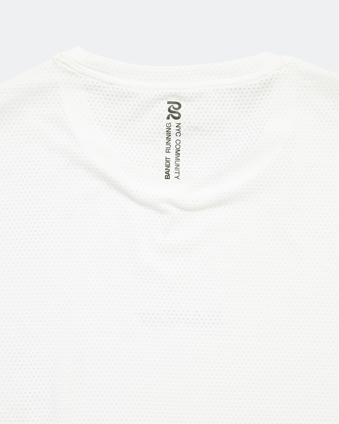Bandit Running - Mens Micromesh Run Tee - White - Up There Athletics