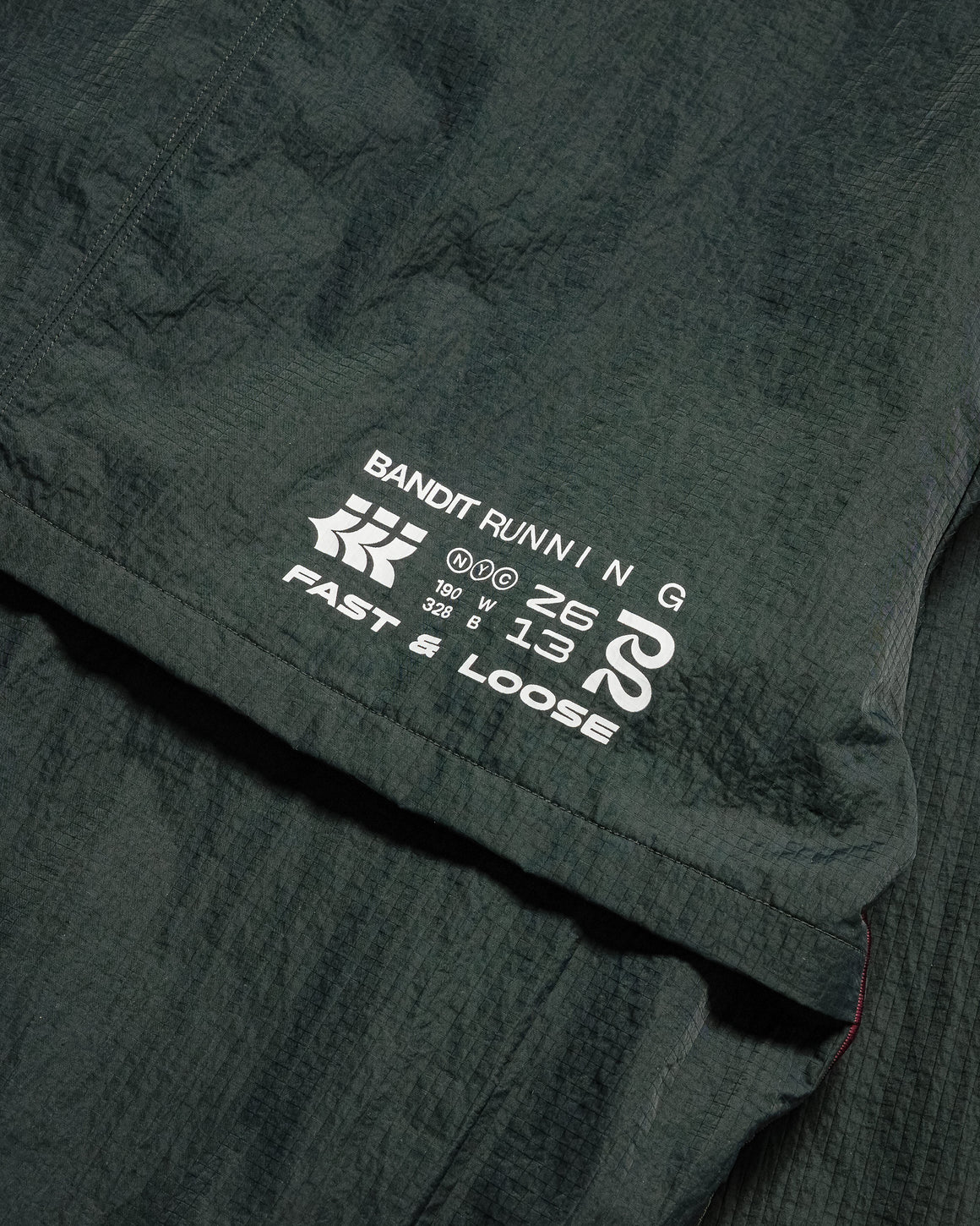 Bandit Running - Mens Footy Run Shell Pullover - Black - Up There Athletics