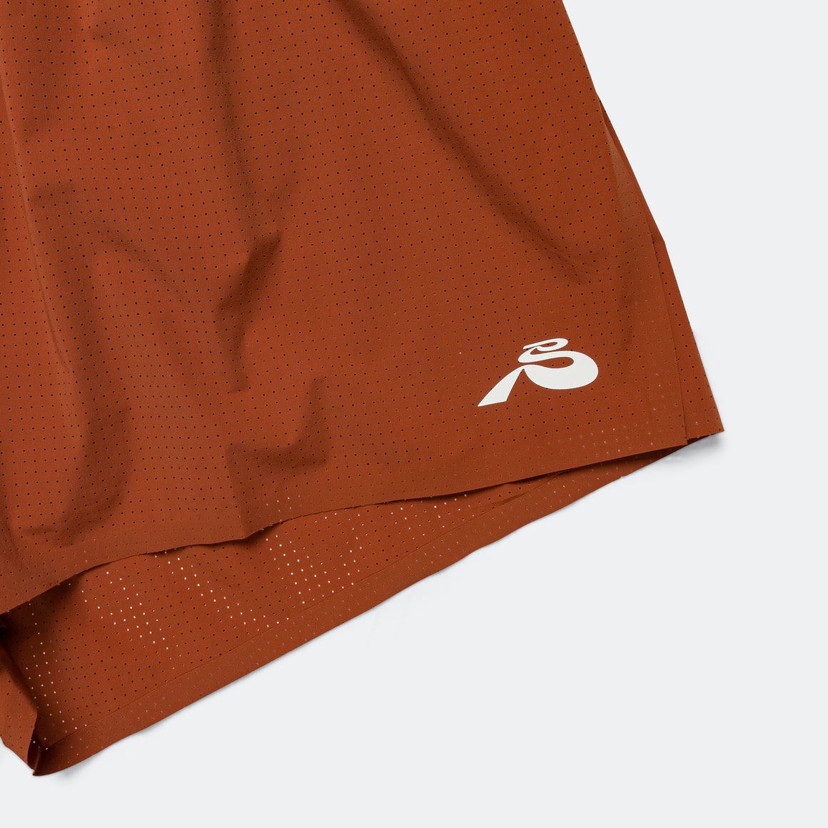 Bandit Running - Mens Vento 3in Split Short - Rust - Up There Athletics