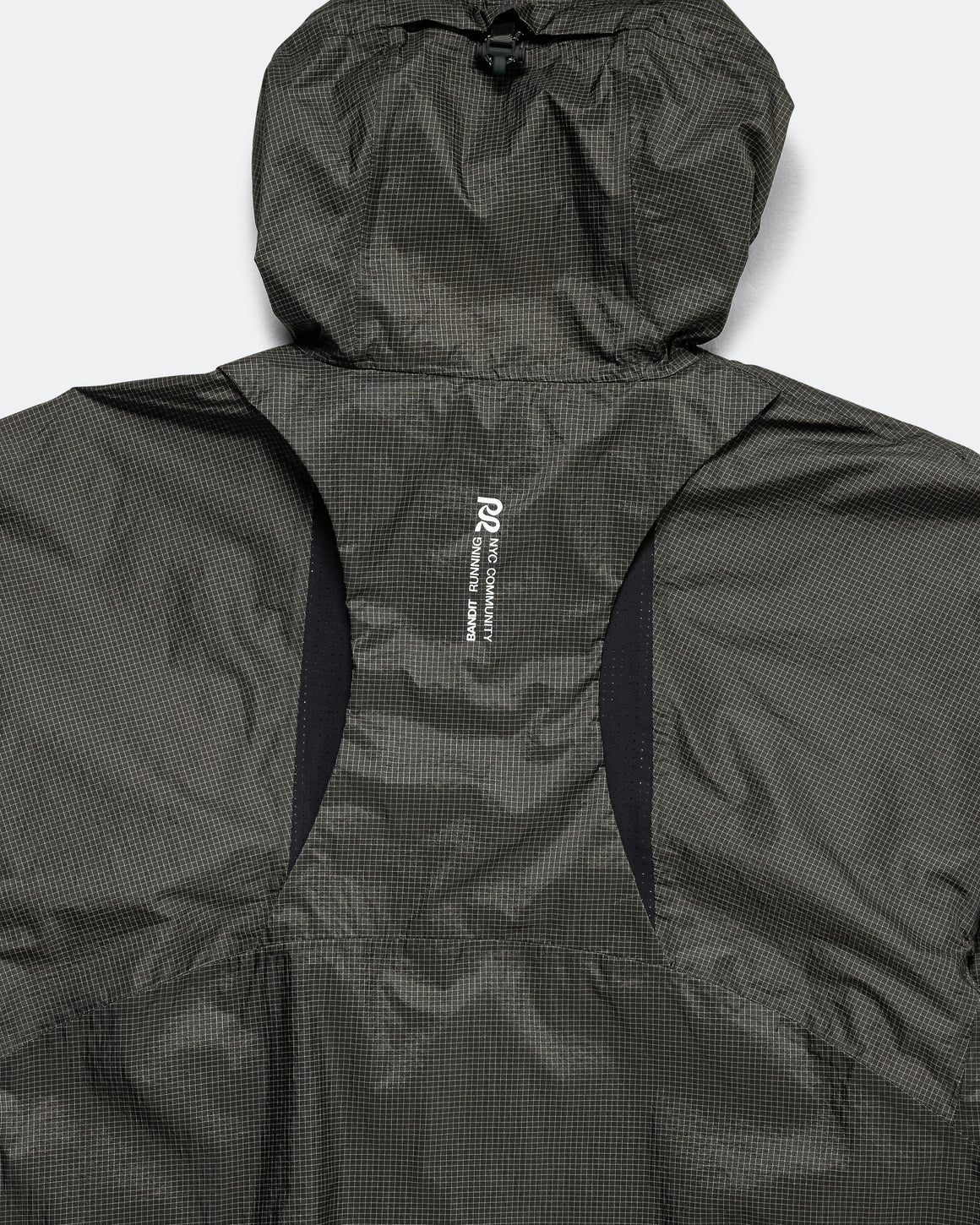 Bandit Running - Mens Windbreaker Jacket - Black - Up There Athletics