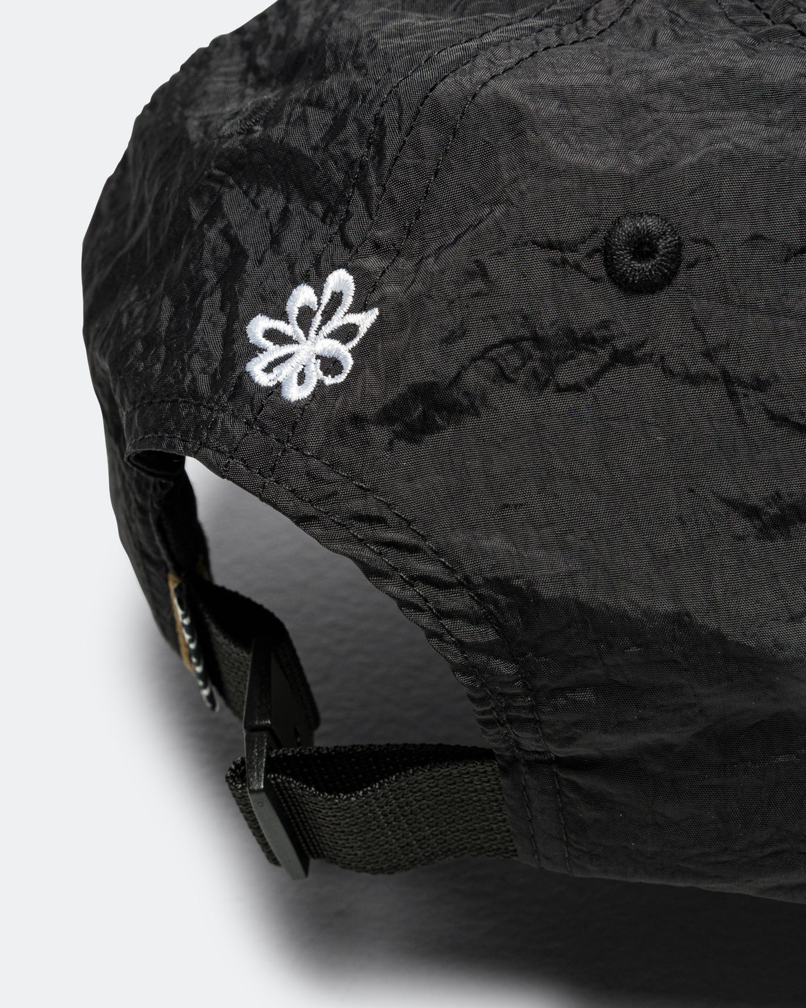 Bandit Running - Nylon Signature Dad Hat - Black - Up There Athletics