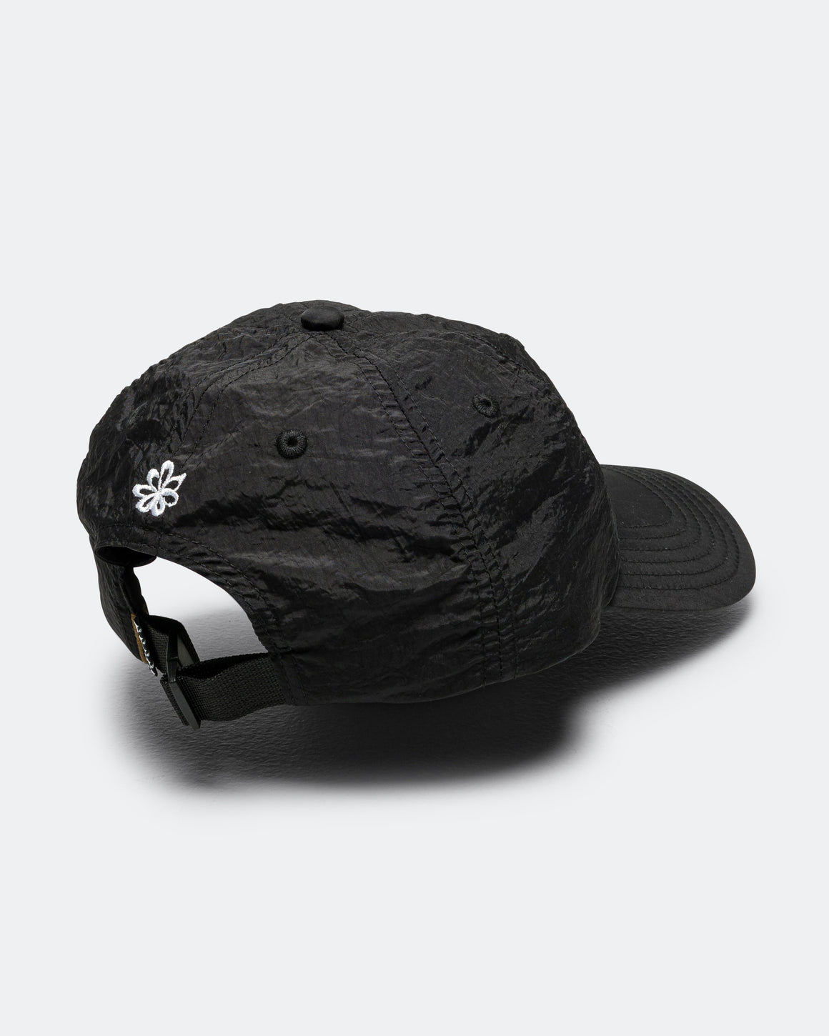 Bandit Running - Nylon Signature Dad Hat - Black - Up There Athletics