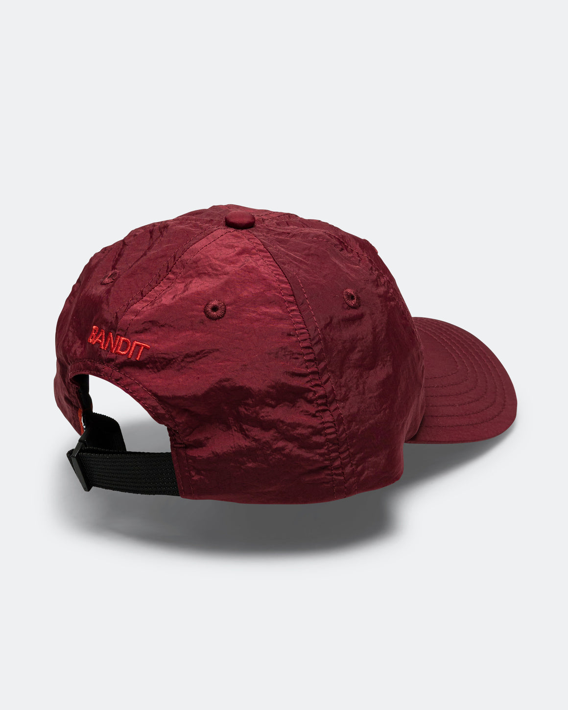Bandit Running - Nylon Sunburst Dad Hat - Fig/Intense Red - Up There Athletics