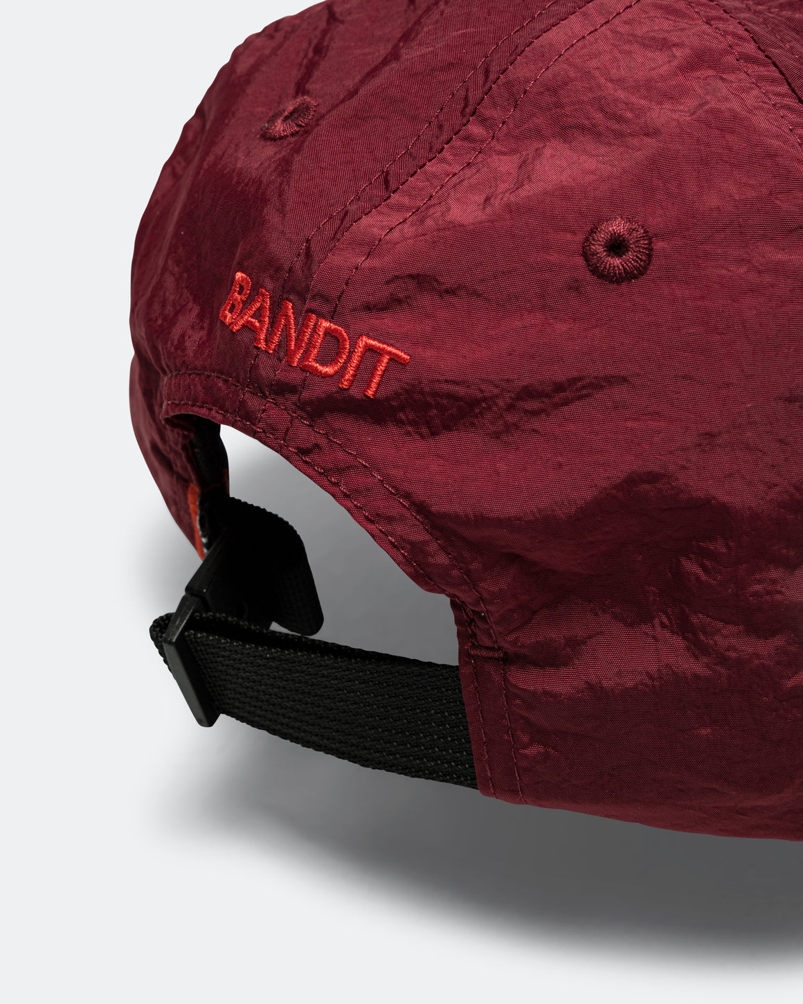 Bandit Running - Nylon Sunburst Dad Hat - Fig/Intense Red - Up There Athletics