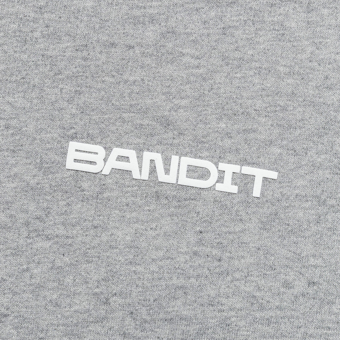 Bandit Running - Cotton Fleece Evolve Running Crewneck - Heather Grey - Up There Athletics