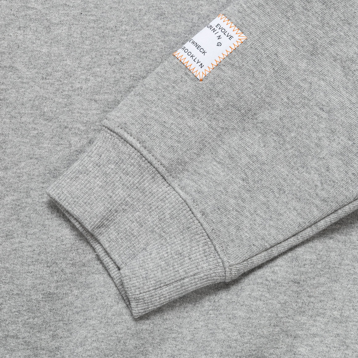 Bandit Running - Cotton Fleece Evolve Running Crewneck - Heather Grey - Up There Athletics