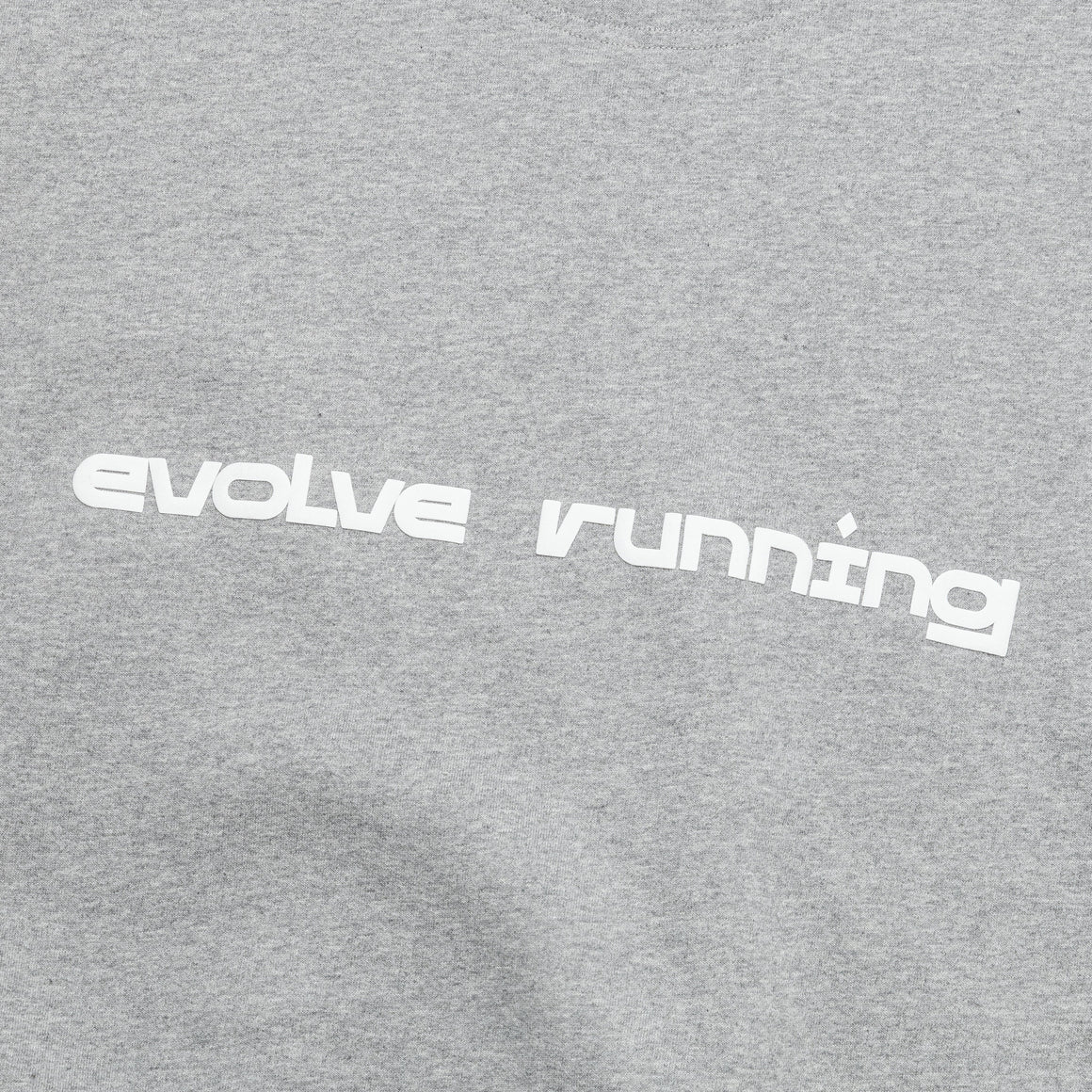 Bandit Running - Cotton Fleece Evolve Running Crewneck - Heather Grey - Up There Athletics