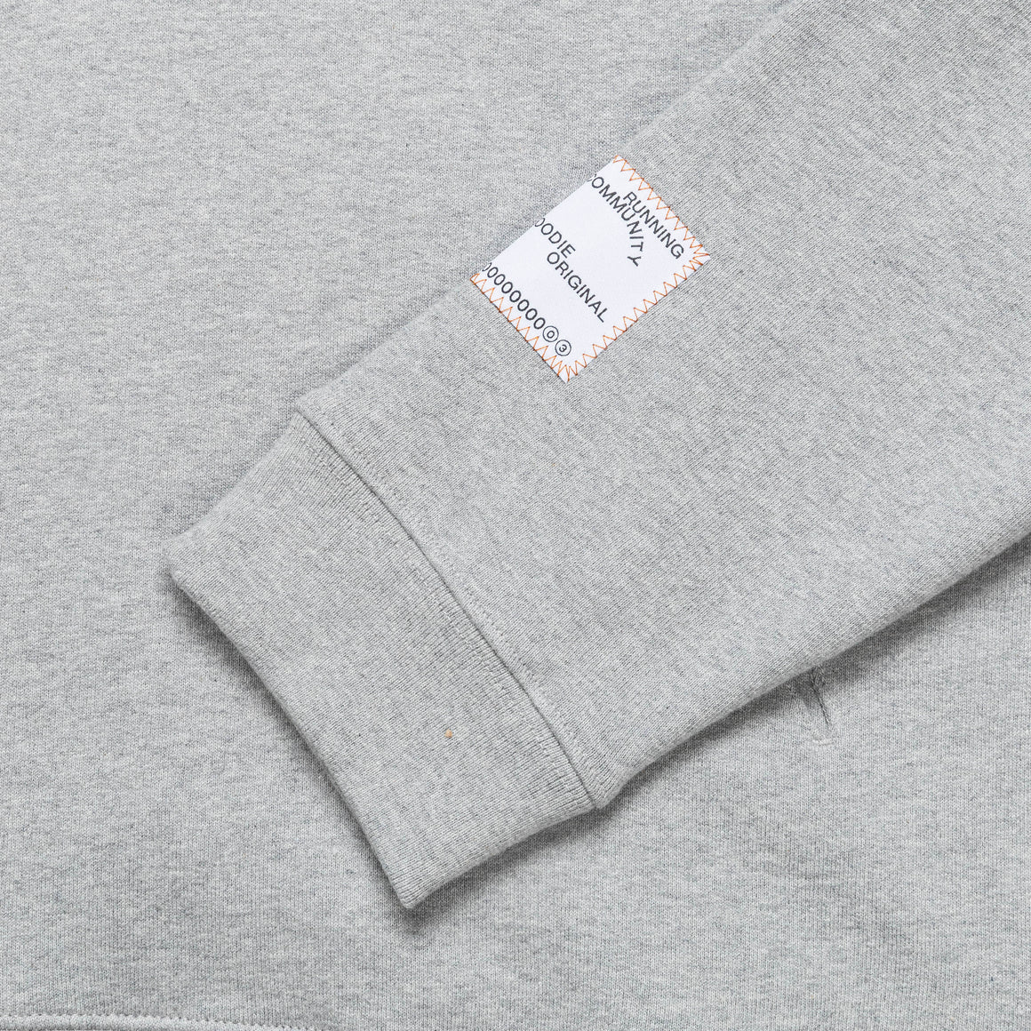 Bandit Running - Current Hoodie - Heather Grey - Up There Athletics