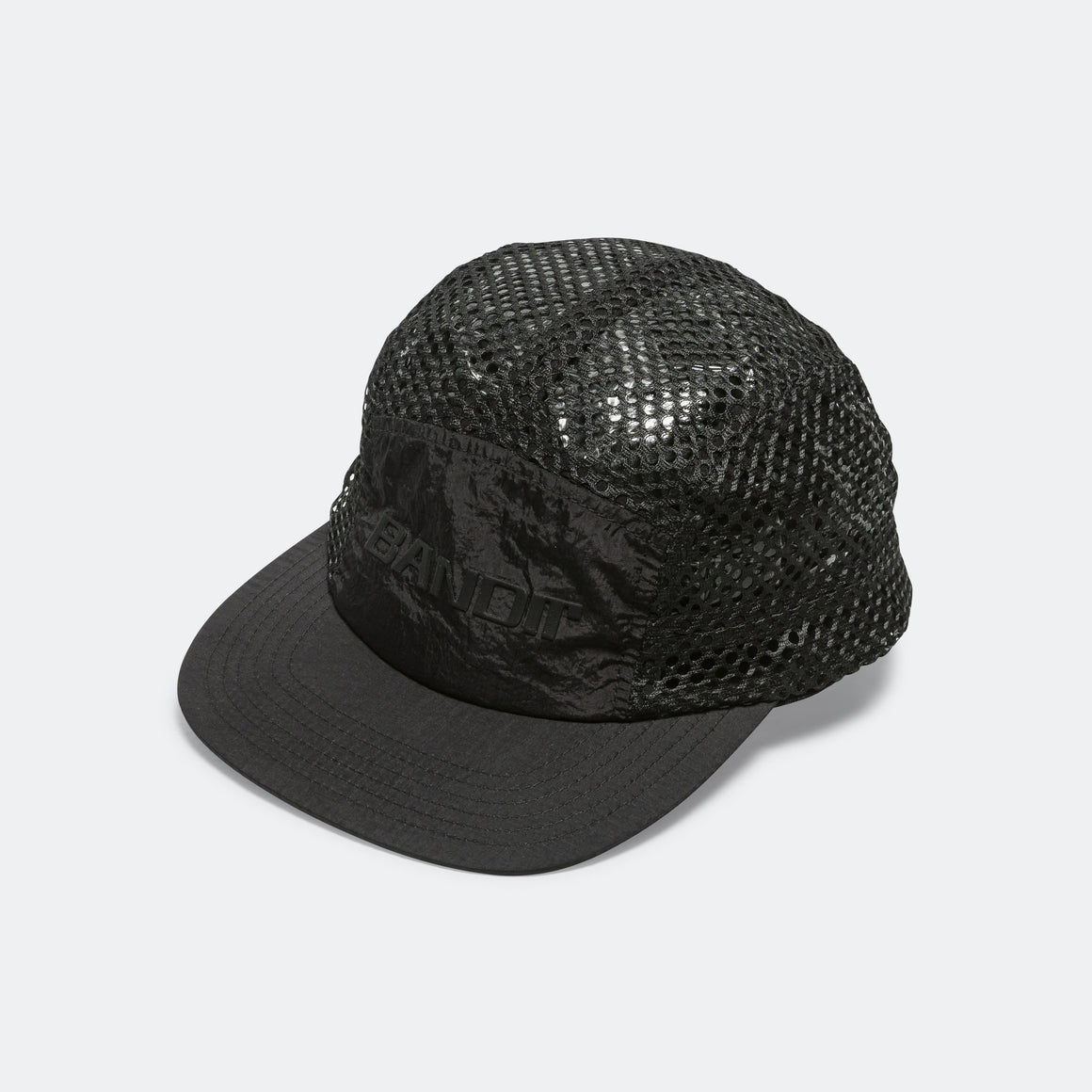 Bandit Running - Bandit Open Mesh Run Hat - Black - Up There Athletics