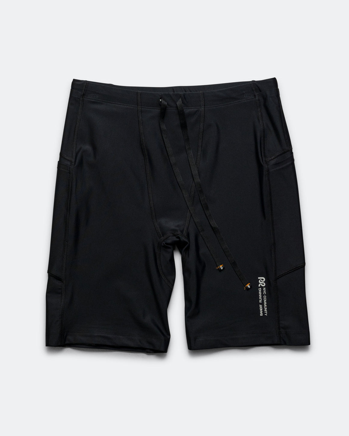 Bandit Running - Superbeam Next Gen 7 Pocket Half Tights - Black - Up There Athletics