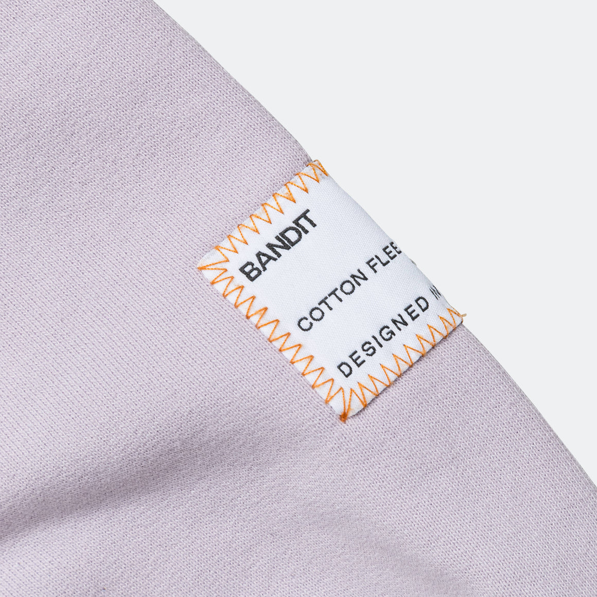 Bandit Running - Womens Cotton Fleece Cropped Crewneck - Thistle - Up There Athletics