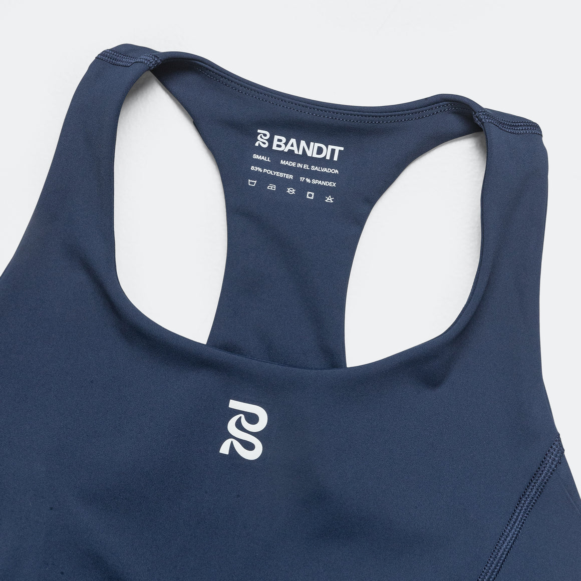 Bandit Running - Womens Stamina Scoop Neck Run Bra - NY Navy - Up There Athletics