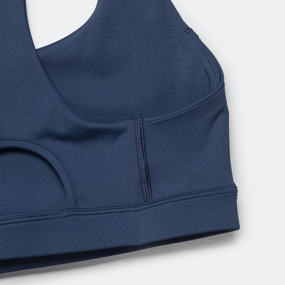 Bandit Running - Womens Stamina Scoop Neck Run Bra - NY Navy - Up There Athletics