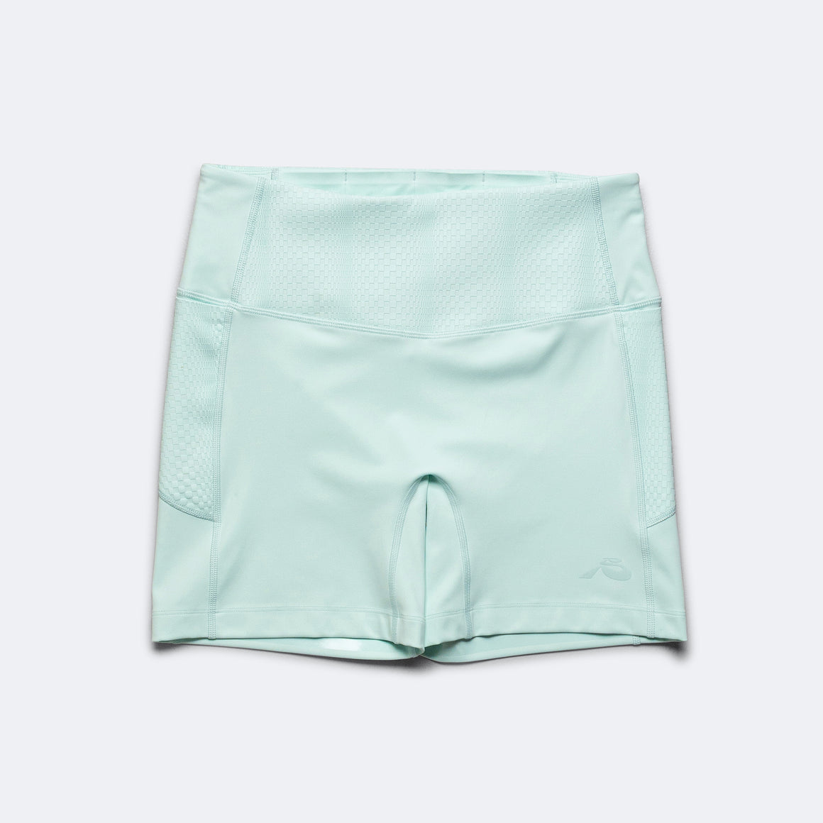 Bandit Running - Stamina High Waist 5in Compression - Minty Blue - Up There Athletics