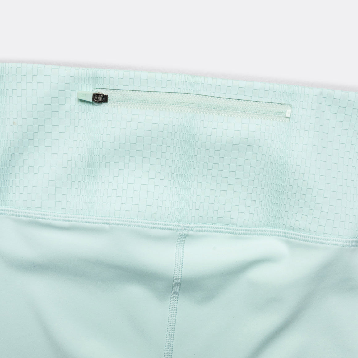 Bandit Running - Stamina High Waist 5in Compression - Minty Blue - Up There Athletics