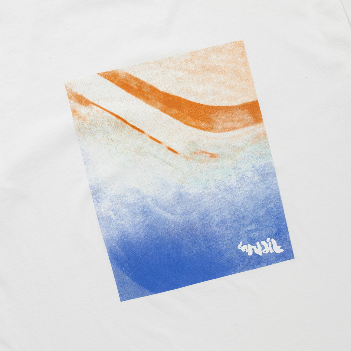 Bandit Running - Tagus Cotton Tee - White - Up There Athletics