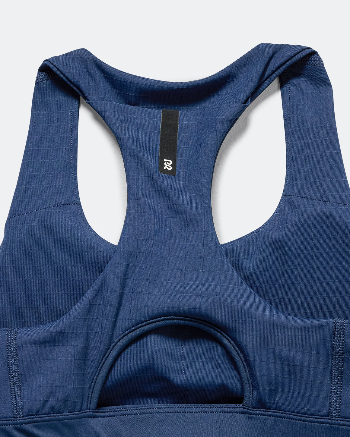 Bandit Running - Womens Gridlock Scoop Neck Run Bra - NY Navy - Up There Athletics