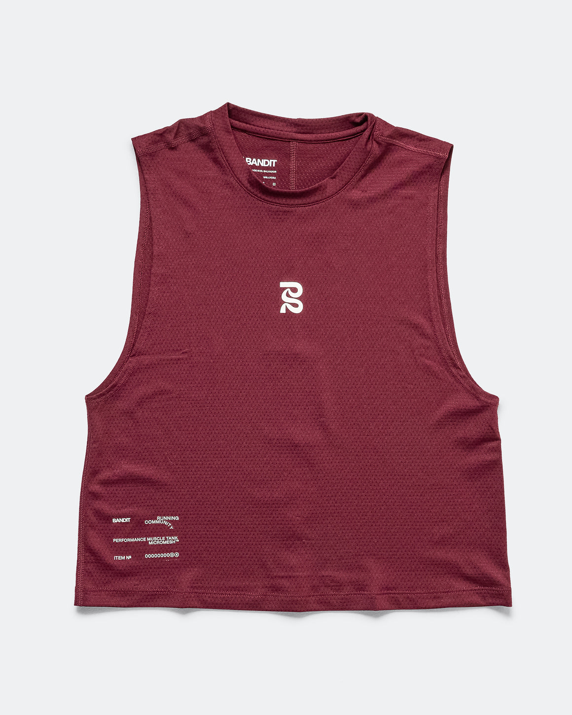 Bandit Running - Womens Micromesh Run Tank - Fig - Up There Athletics
