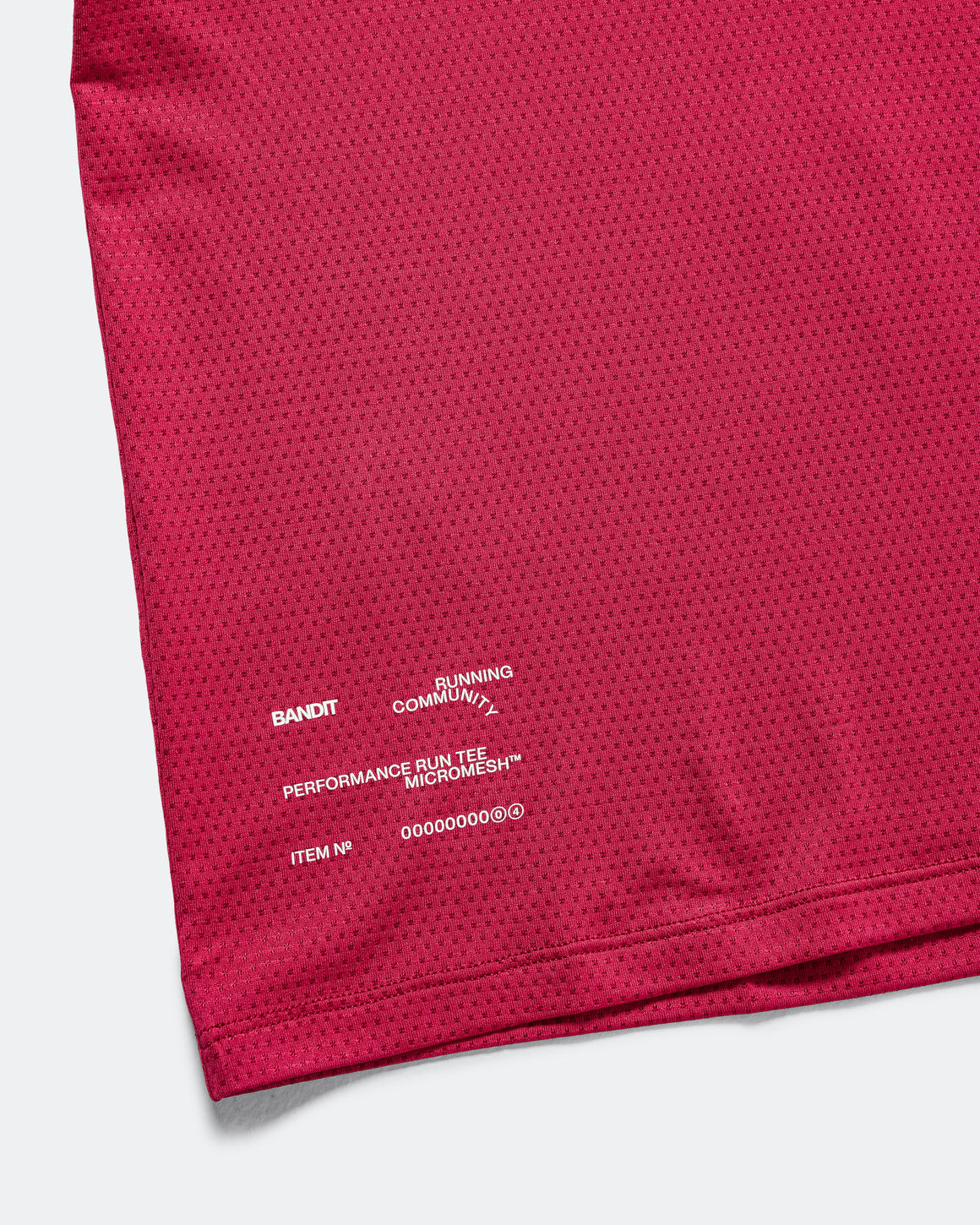 Bandit Running - Womens Micromesh Run Tee - Berry - Up There Athletics