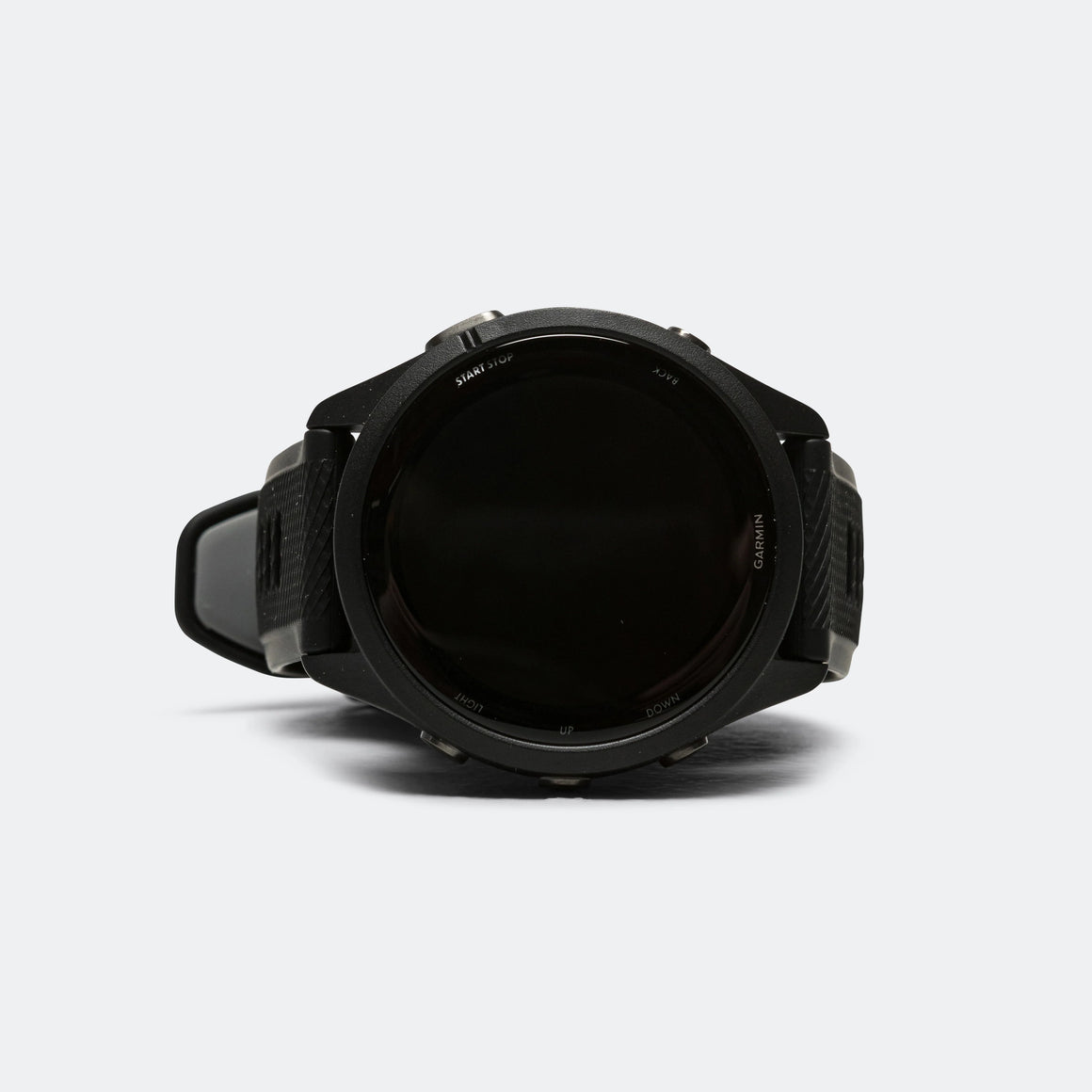 Garmin - Forerunner 265 - Black Bezel w/Black Case & Black/Powder Grey Silicone Band - Up There Athletics