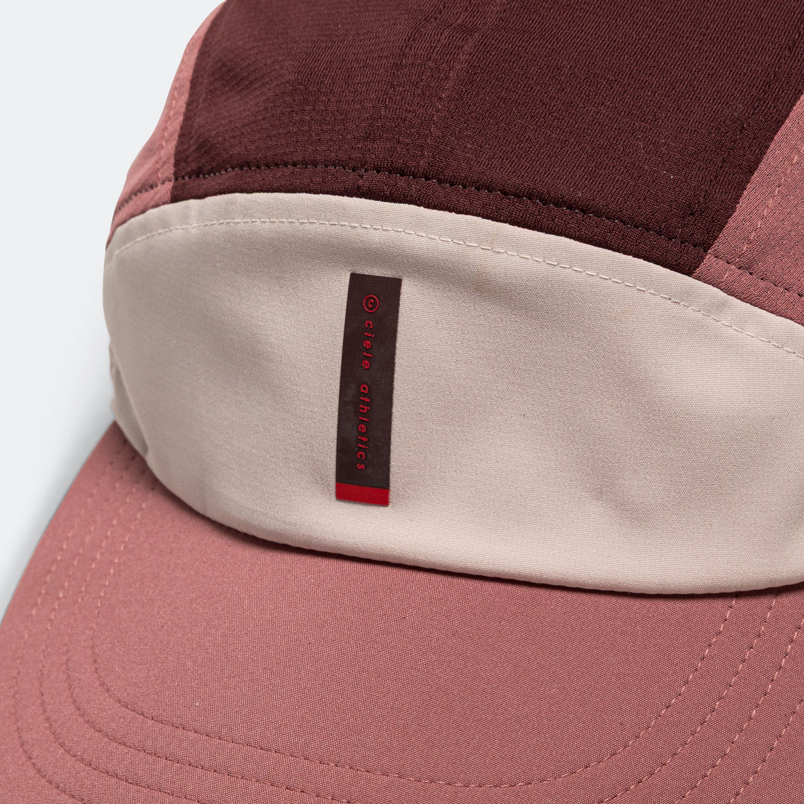 Ciele - FSTCap SC Comp Iconic VC - Peach Skin/Dark Wine Red - Up There Athletics