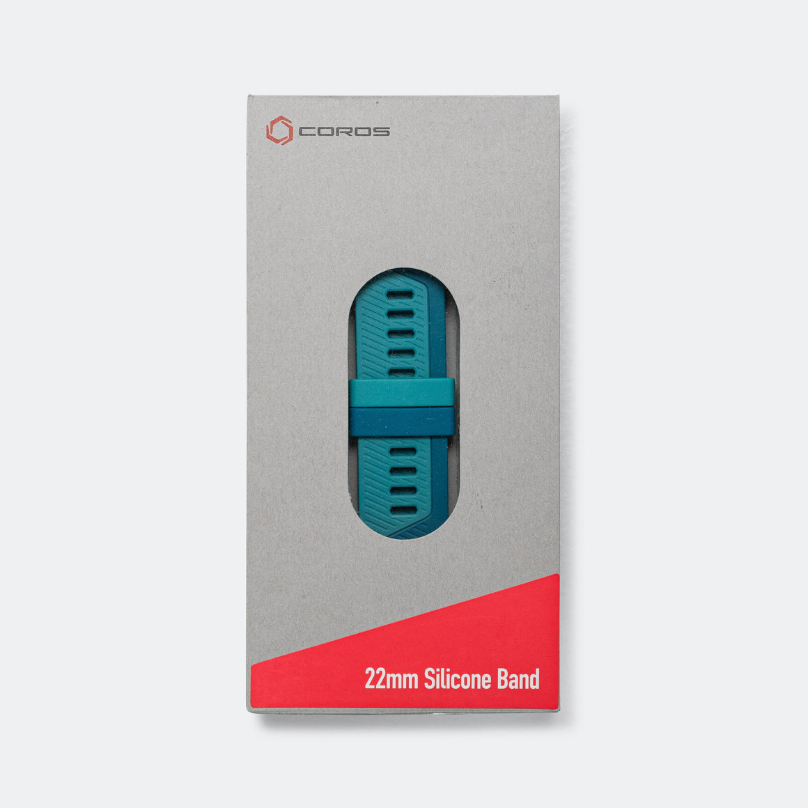 Coros - 22mm Silicon Band - Blue - Up There Athletics