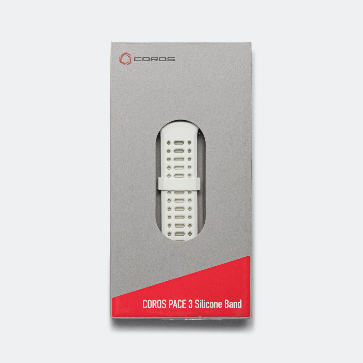 Coros - Pace 3 Silicone Band - White - Up There Athletics