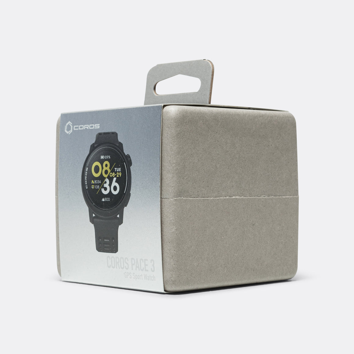 Coros - PACE 3 GPS Sport Watch - Black/Silicone - Up There Athletics