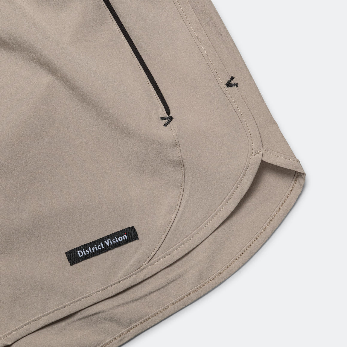 District Vision - Mens 2" Training Shorts - Khaki - Up There Athletics