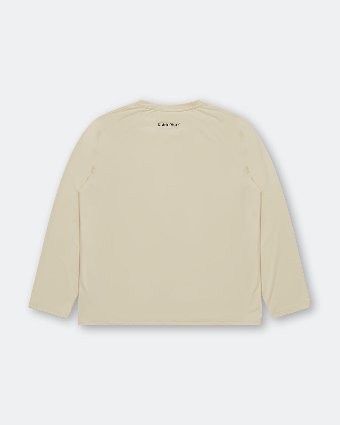District Vision - Mens Lightweight Long Sleeve Tee - Mushroom - Up There Athletics