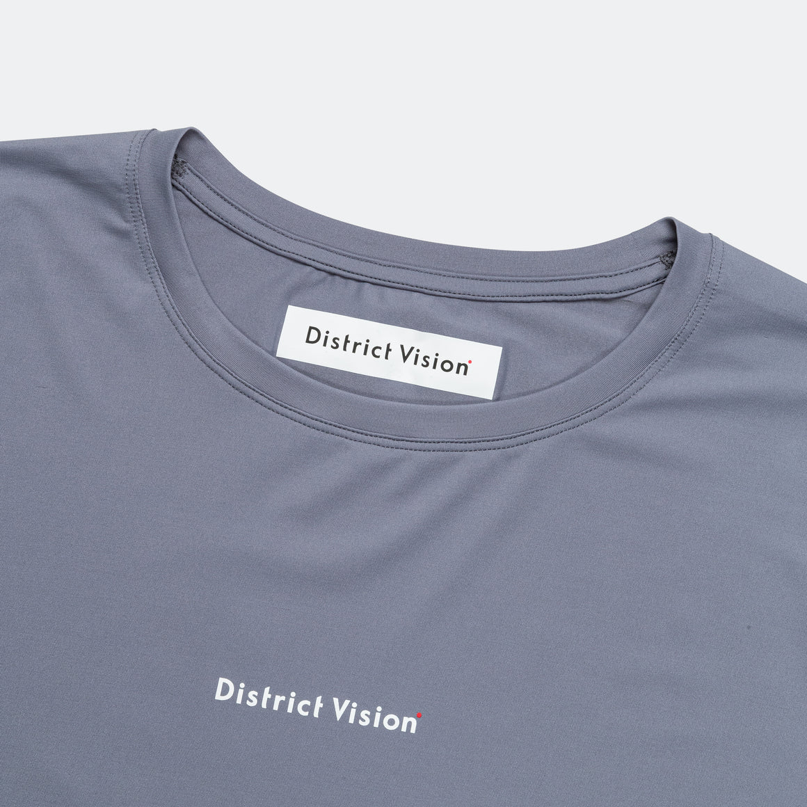 District Vision - Mens Ultralight Aloe Long Sleeve Tee - Marine - Up There Athletics