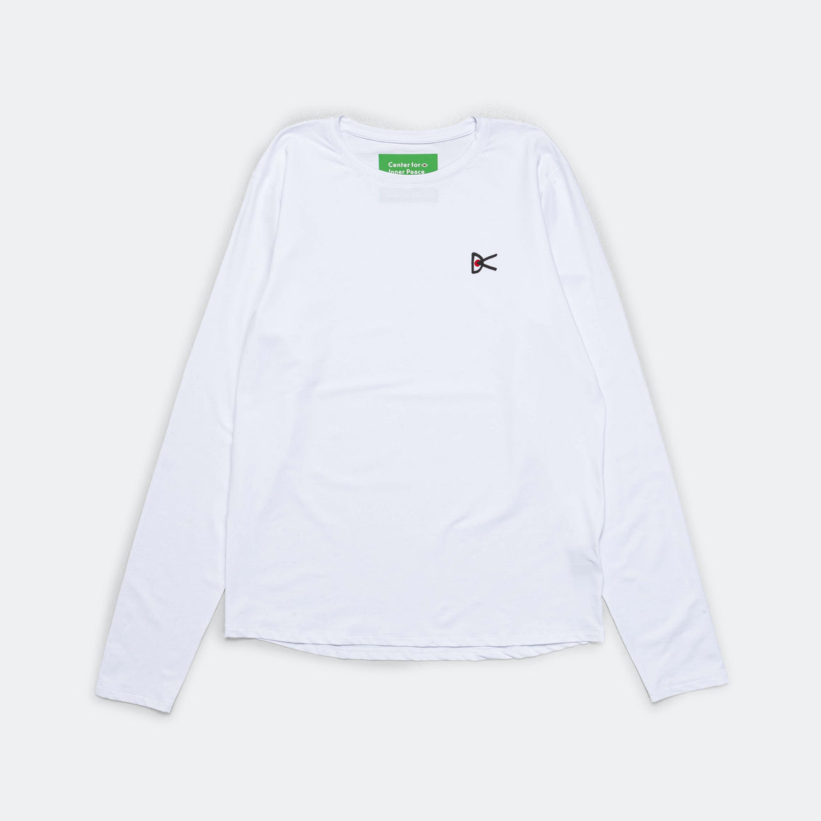 District Vision - Mens Lightweight Longsleeve T-Shirt - White - Up There Athletics