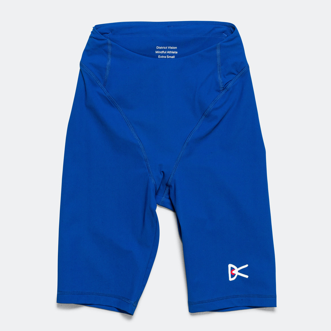 District Vision - Womens 9" Recycled Half-Tights - Surf Blue - Up There Athletics