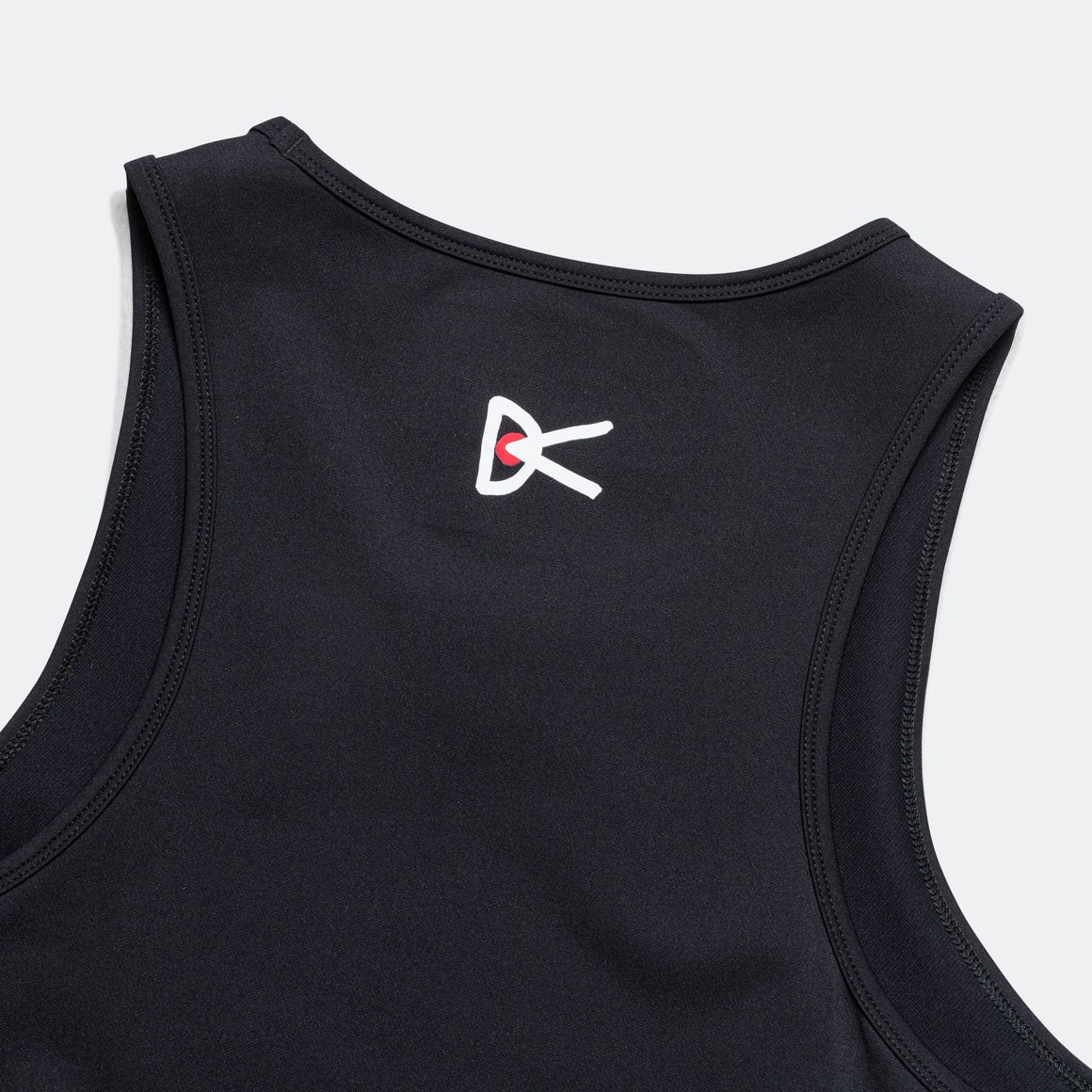 District Vision - Womens Training Singlet - Black - Up There Athletics