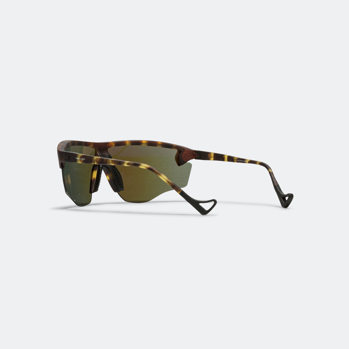 District Vision - Junya Racer - Tortoise/D+ Blue Mirror - Up There Athletics