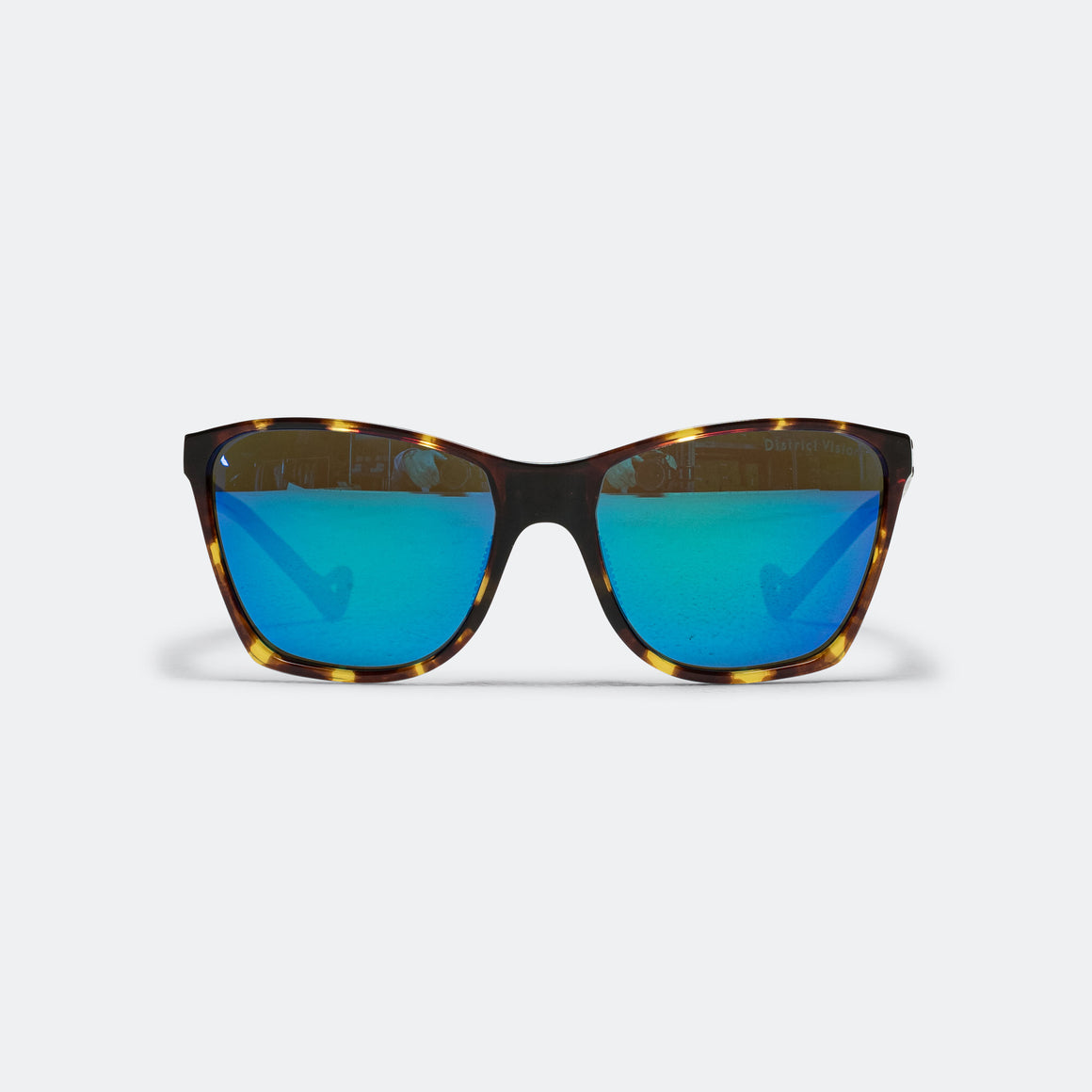 District Vision - Keiichi Standard - Tortoise/D+ Blue Mirror - Up There Athletics