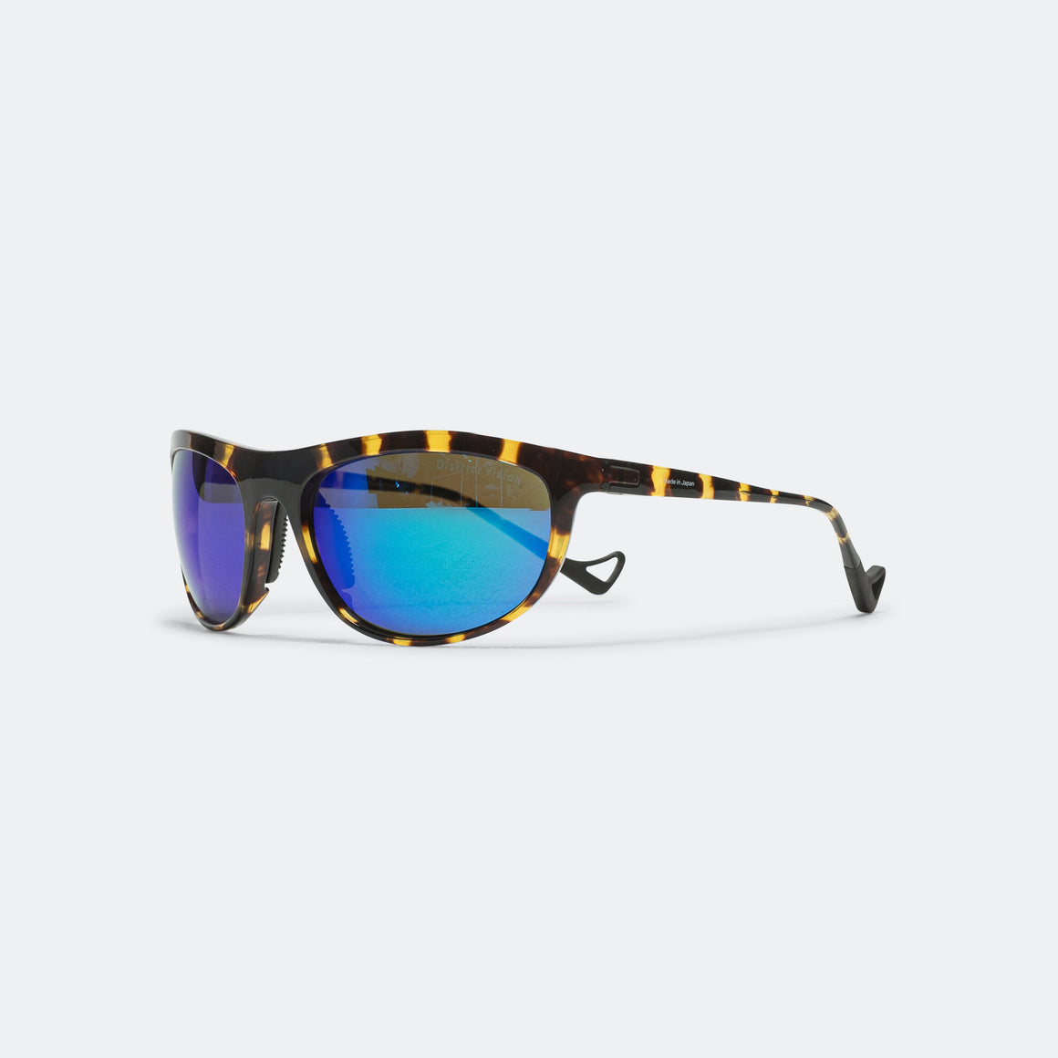 District Vision - Takeyoshi Altitude Master Tortoise/D+ Blue Mirror - Up There Athletics