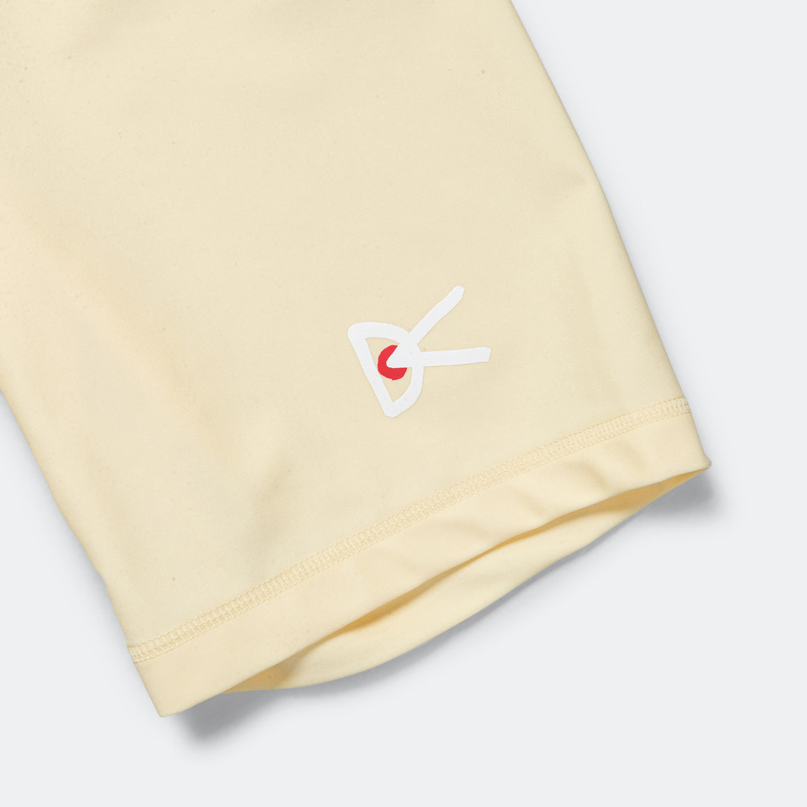 District Vision - Womens 7" Pocketed Half Tights - Chamomile - Up There Athletics