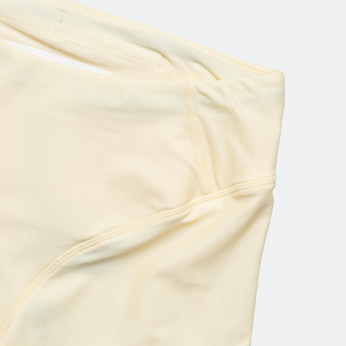 District Vision - Womens 7" Pocketed Half Tights - Chamomile - Up There Athletics