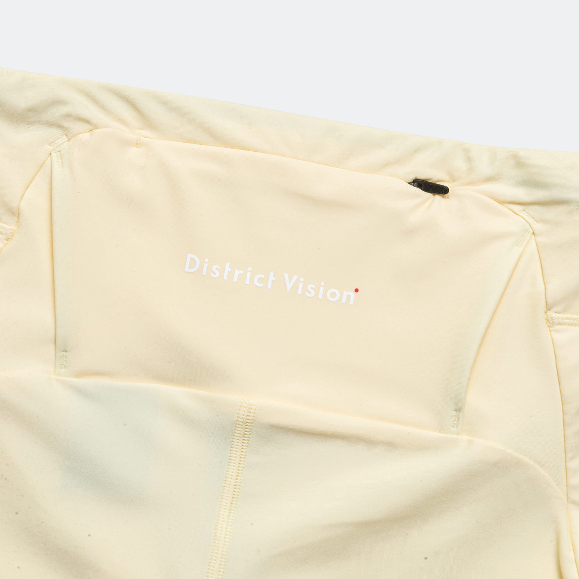 District Vision - Womens 7" Pocketed Half Tights - Chamomile - Up There Athletics