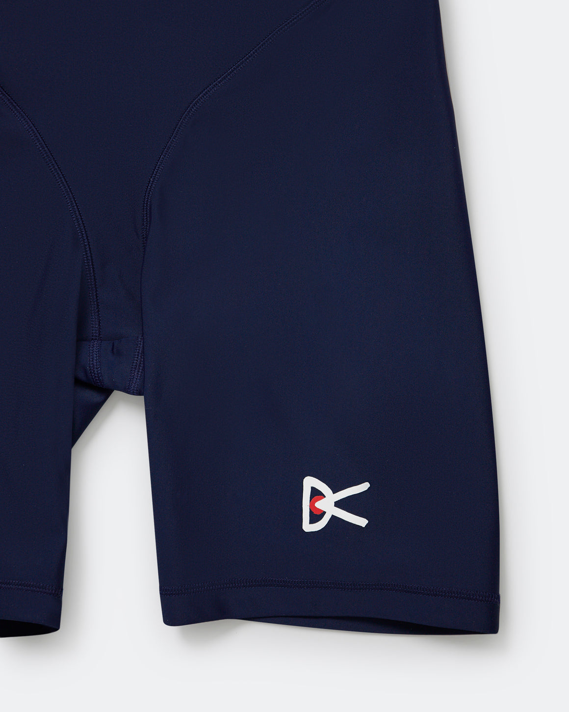 District Vision - Womens 7in Pocket Half-Tights - Indigo - Up There Athletics